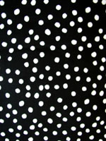 Black/White Poka Dot